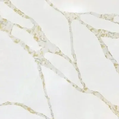 Calacatta Everglades quartz countertop - Home Design Cabinetry, Lawrenceville GA